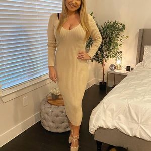 Long Fashion Nova Sweater Dress